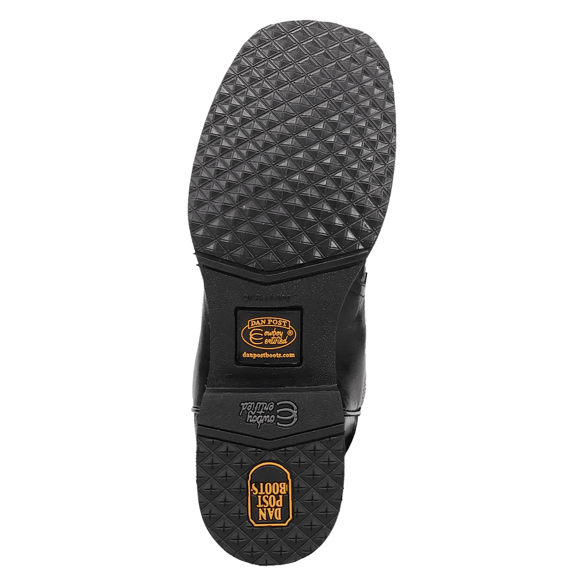 martel full quill ostrich boot outsole angle