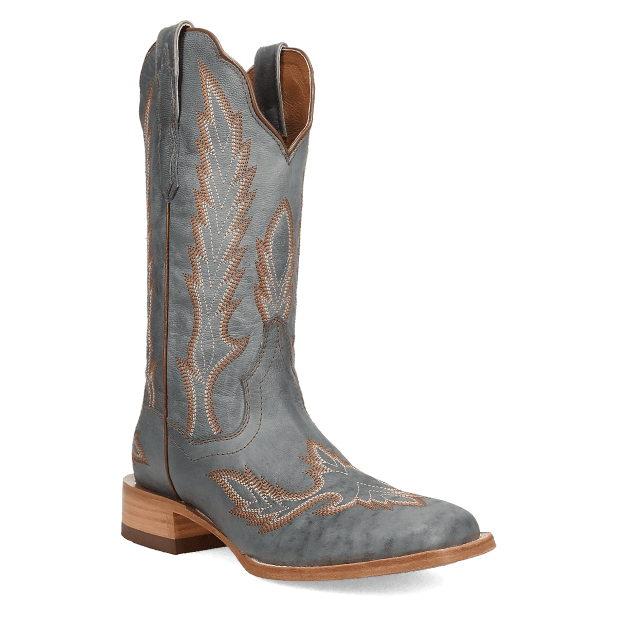 denita leather boot 45 degree angle