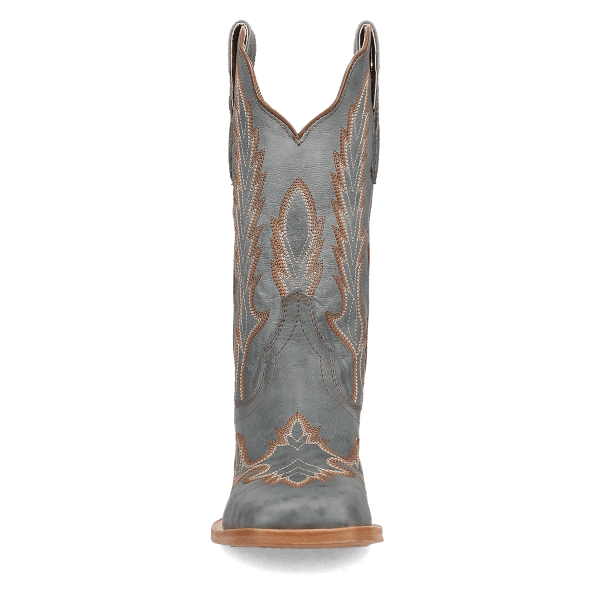 denita leather boot front angle