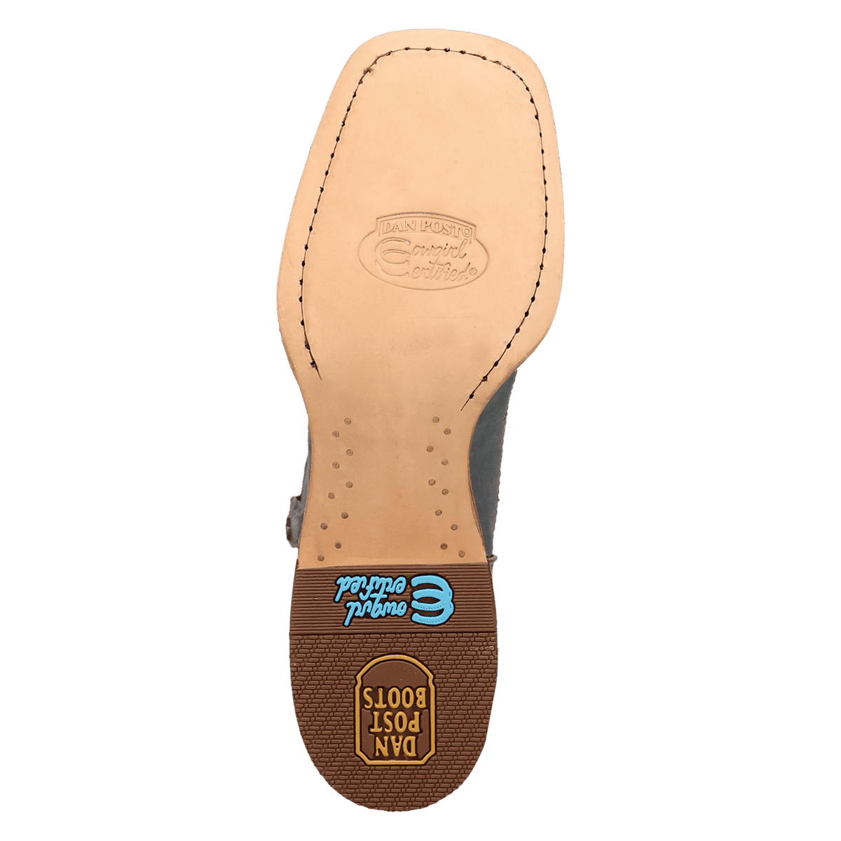 denita leather boot outsole angle