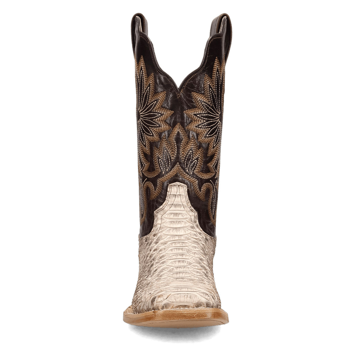 amara python boot front angle