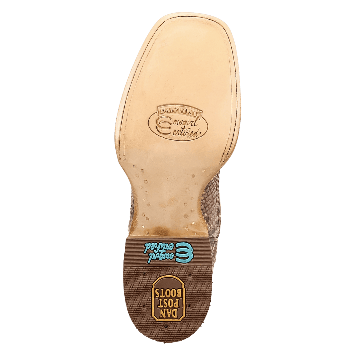 amara python boot outsole angle