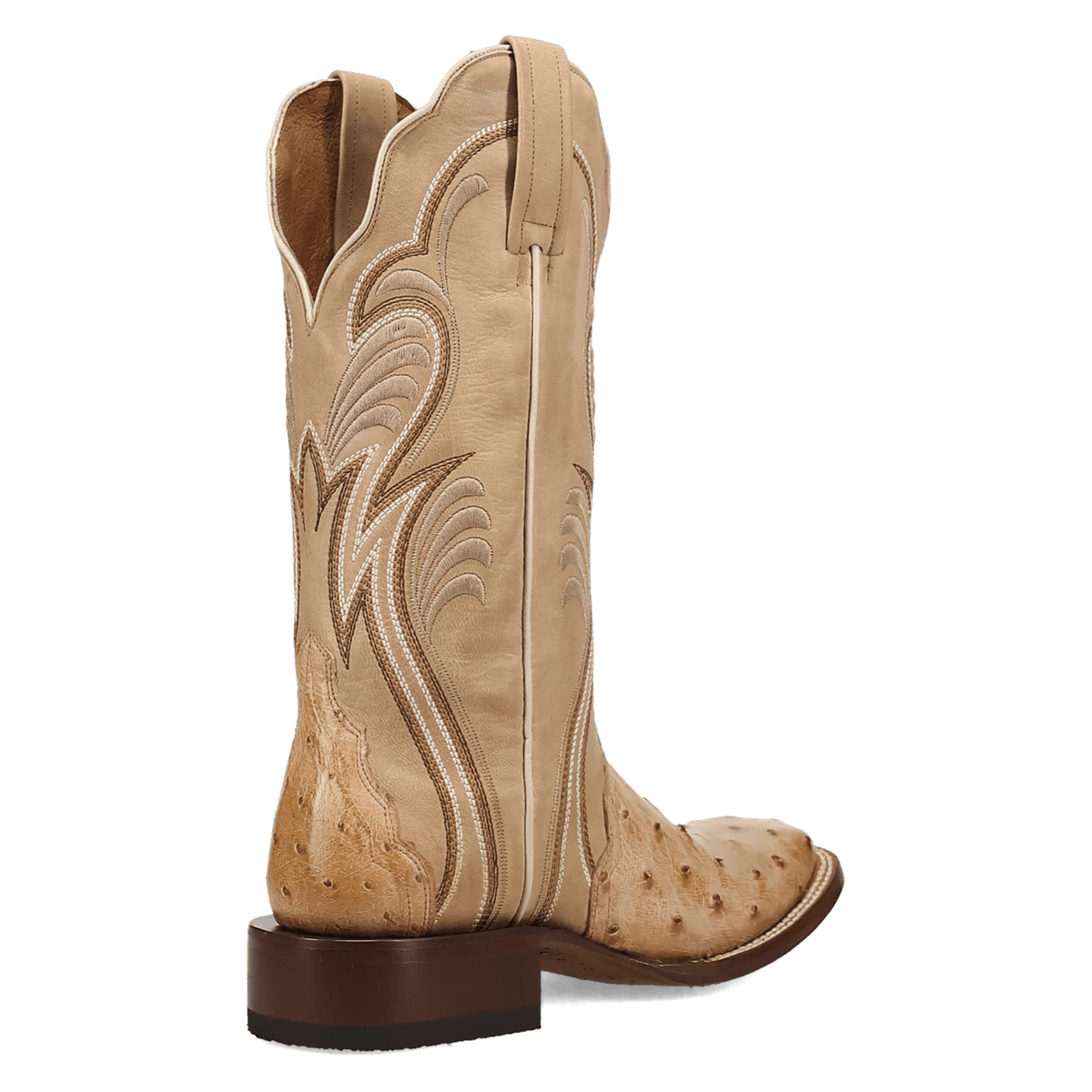 reese full quill ostrich boot