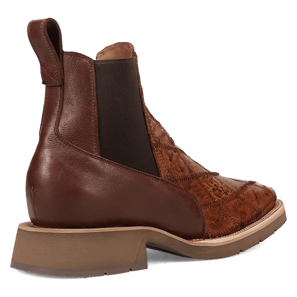 denzen full quill ostrich boot 315 degree angle