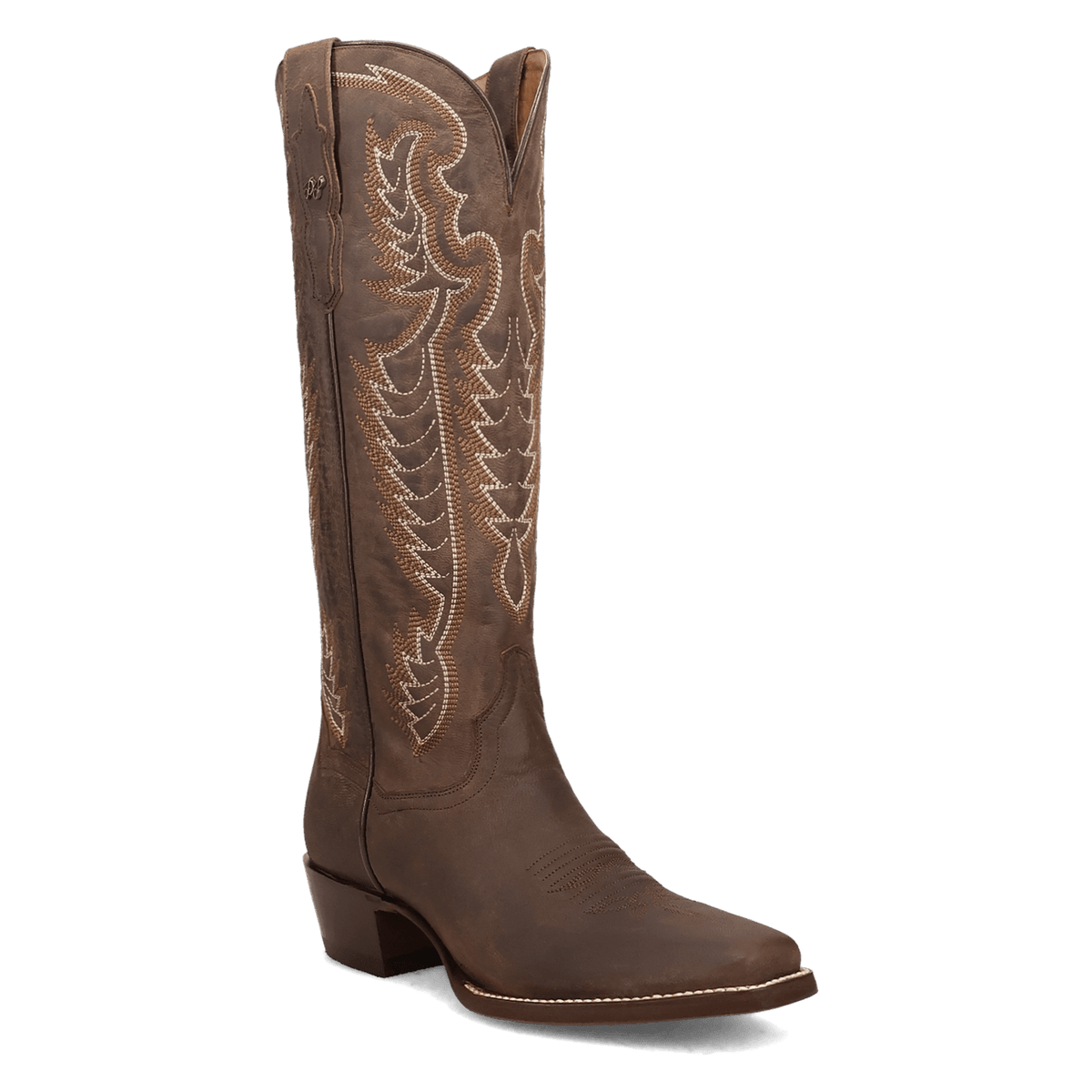 calista leather boot 45 degree angle