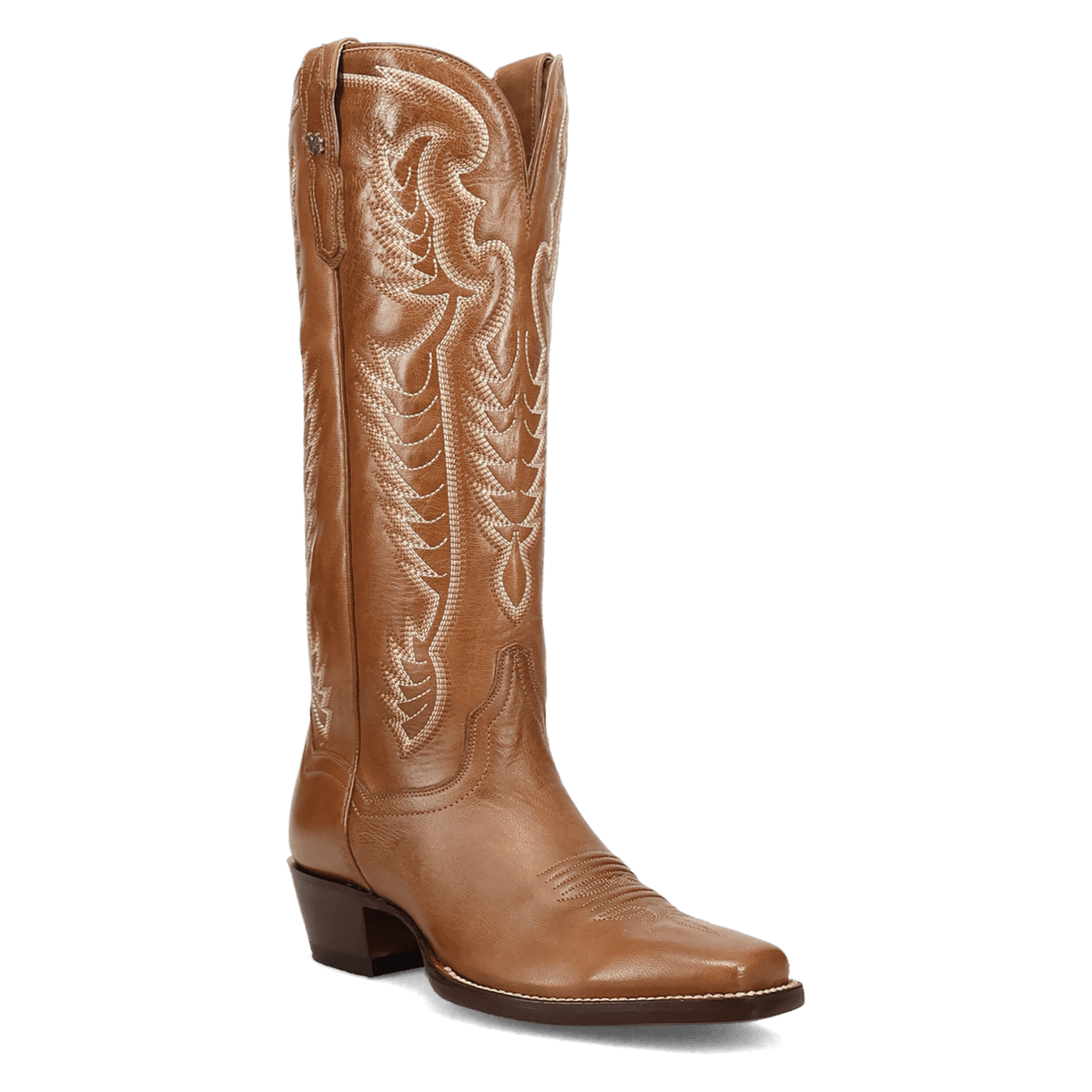 calista leather boot 45 degree angle