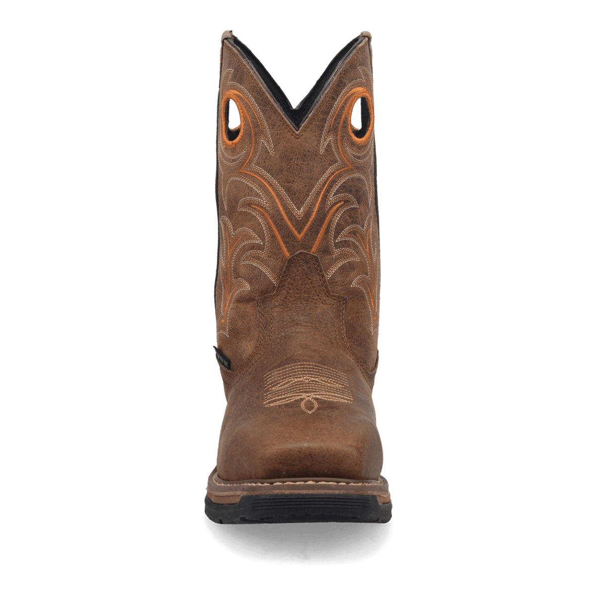storm's eye waterproof composite toe front angle