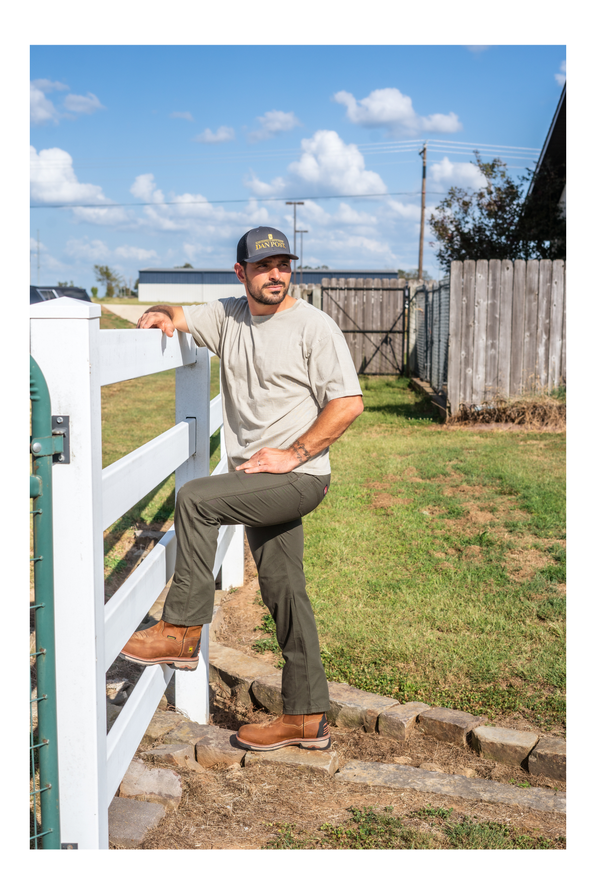 blayde waterproof leather boot lifestyle image 2