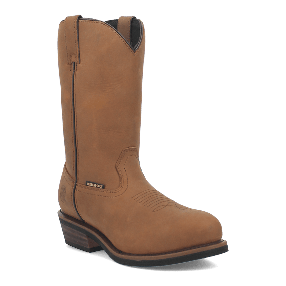 albuquerque steel toe waterproof leather boot 45 degree angle