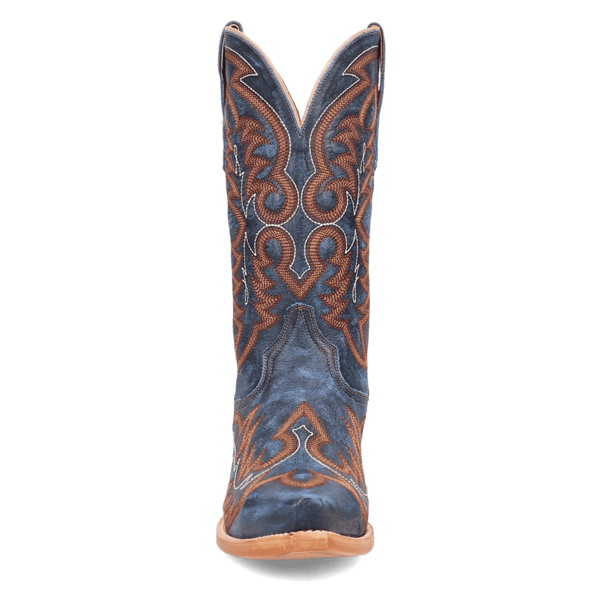 triton leather boot front angle