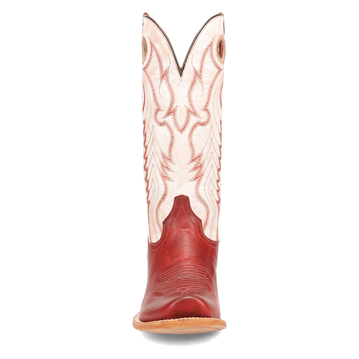 adelaide leather boot front angle