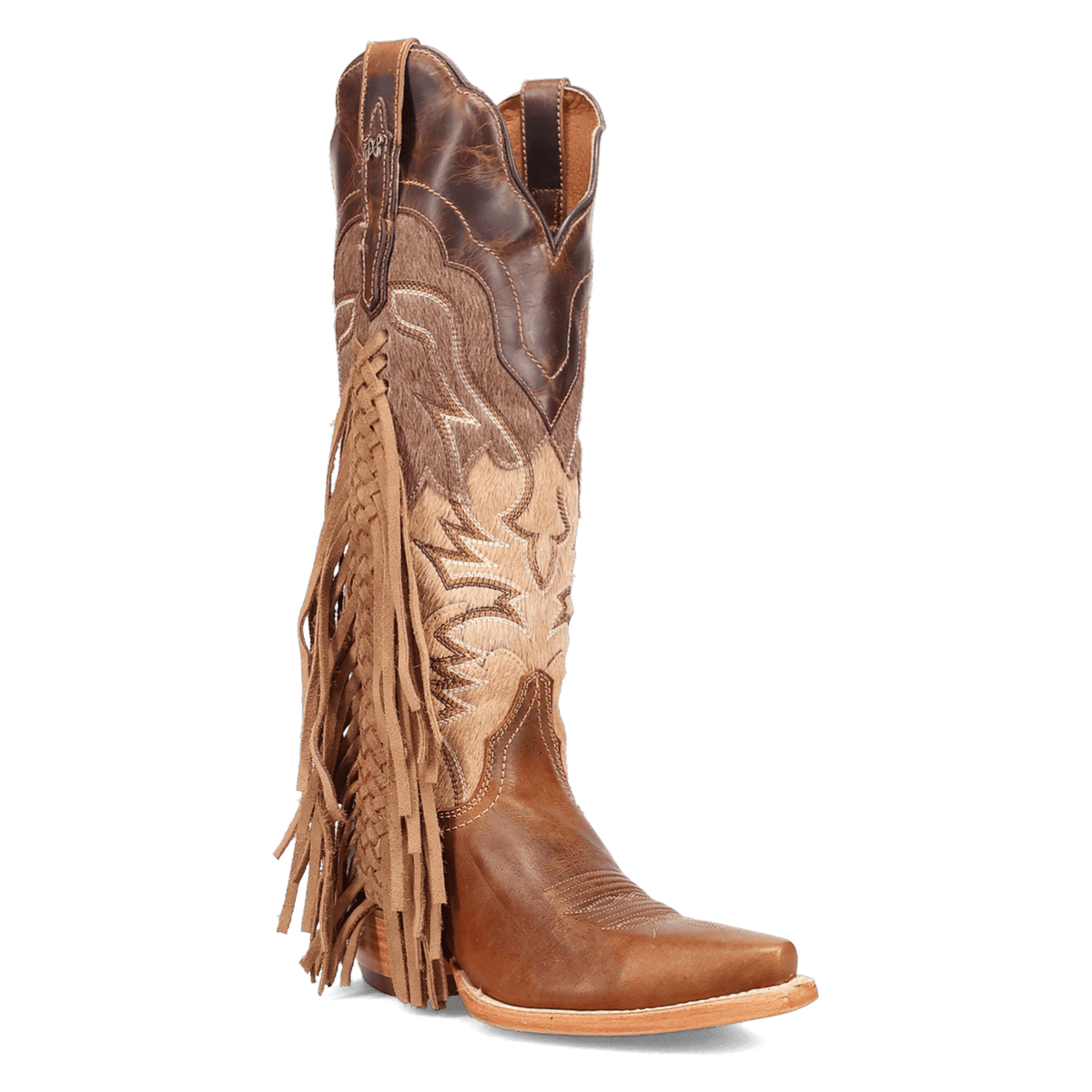 dayla leather boot 45 degree angle