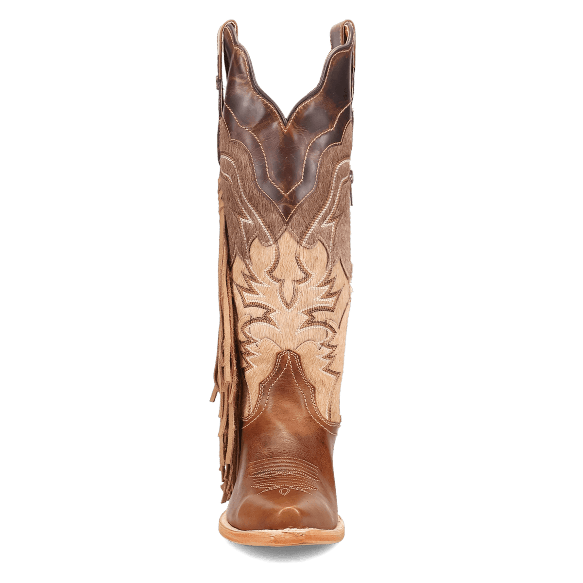 dayla leather boot front angle
