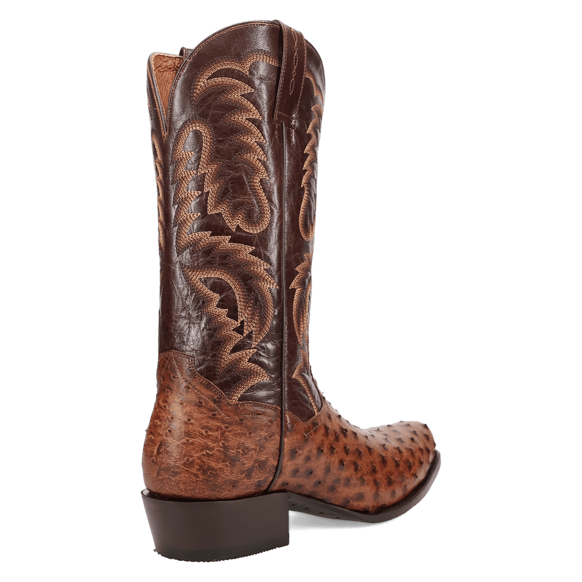 marco full quill ostrich boot 315 degree angle