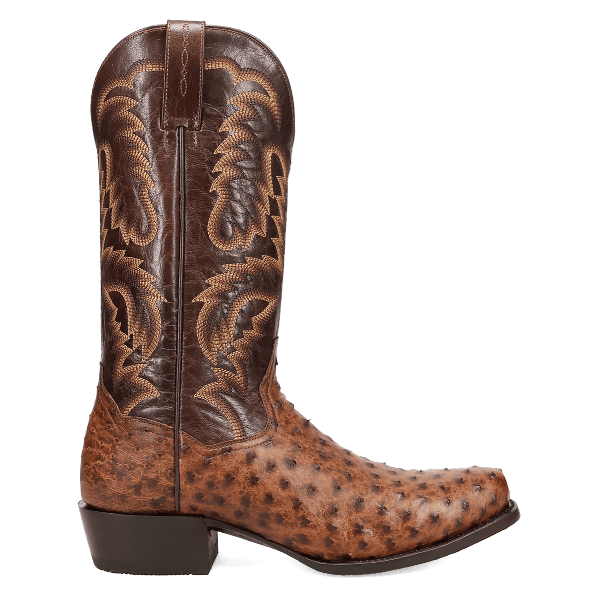 marco full quill ostrich boot 90 degree inside angle