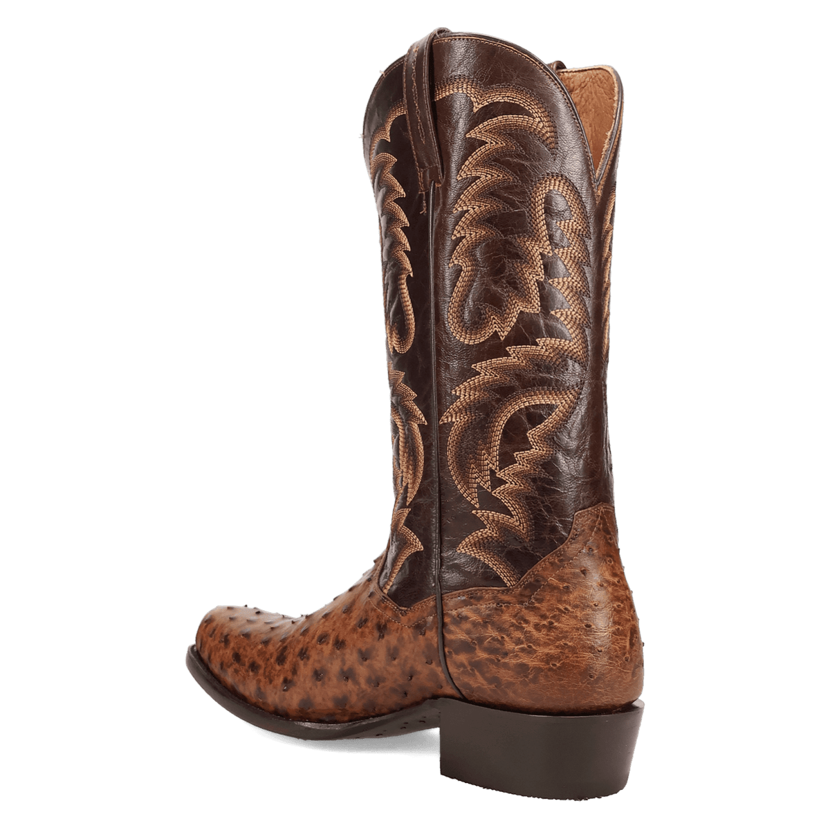 marco full quill ostrich boot 270 degree angle