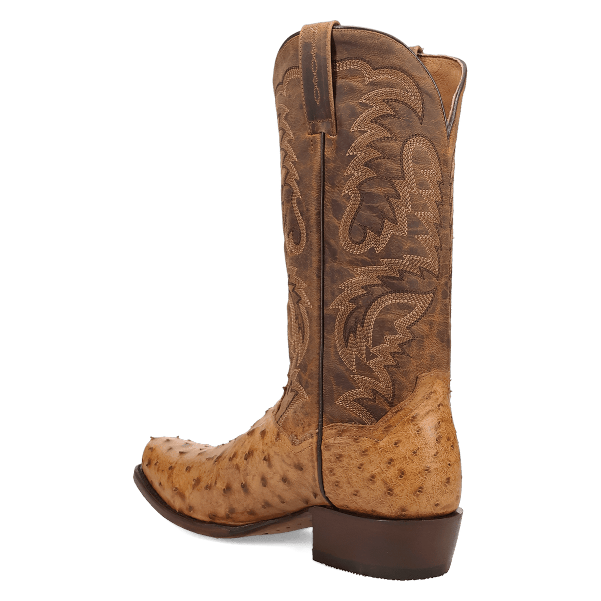 marco full quill ostrich boot 270 degree angle