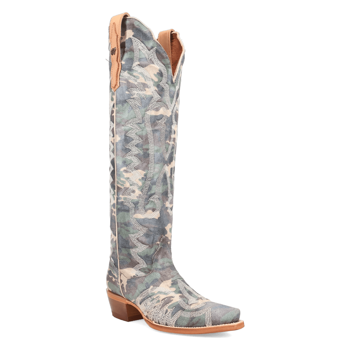 camo darlin' fabric boot - dan post boots