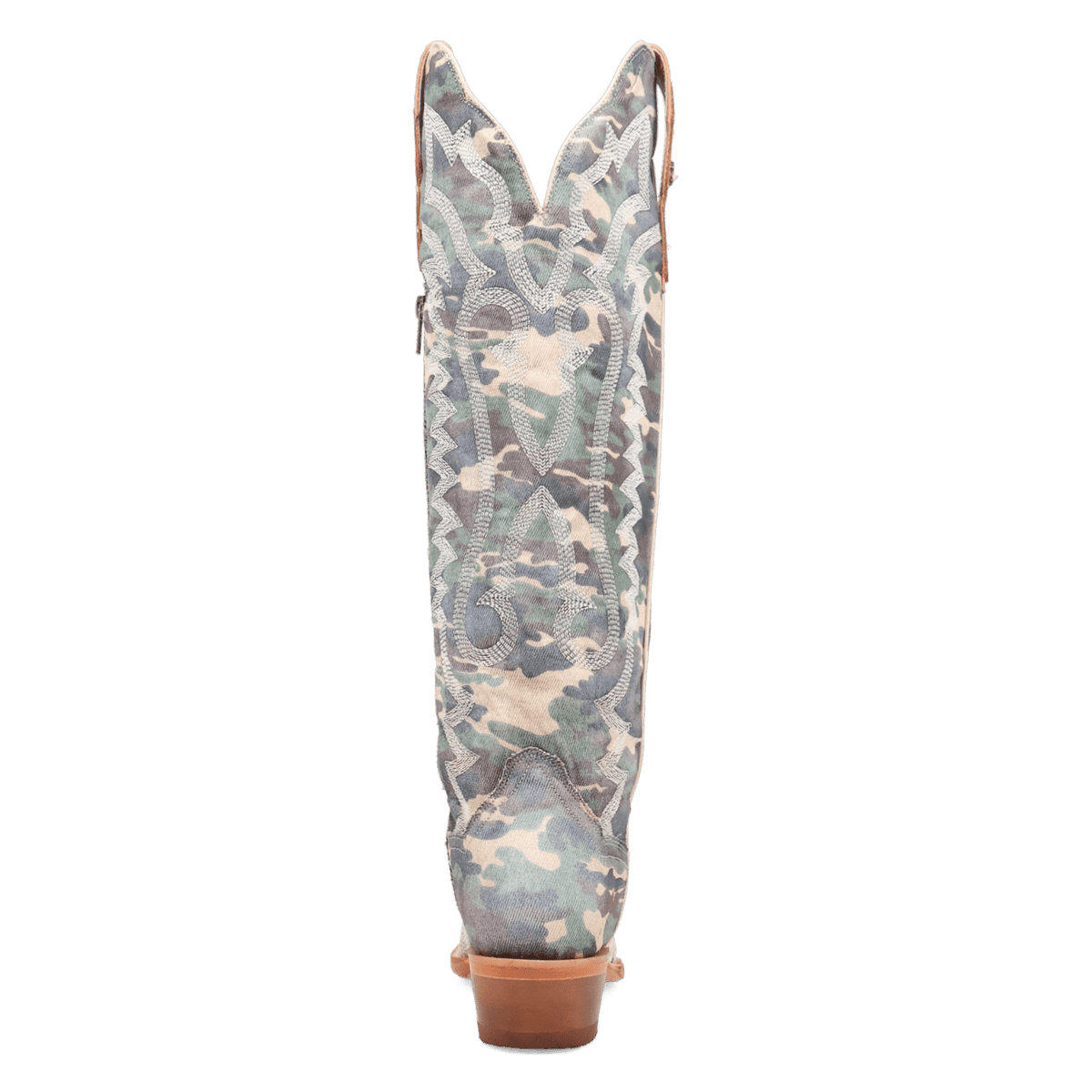 camo darlin' fabric boot 180 degree back angle
