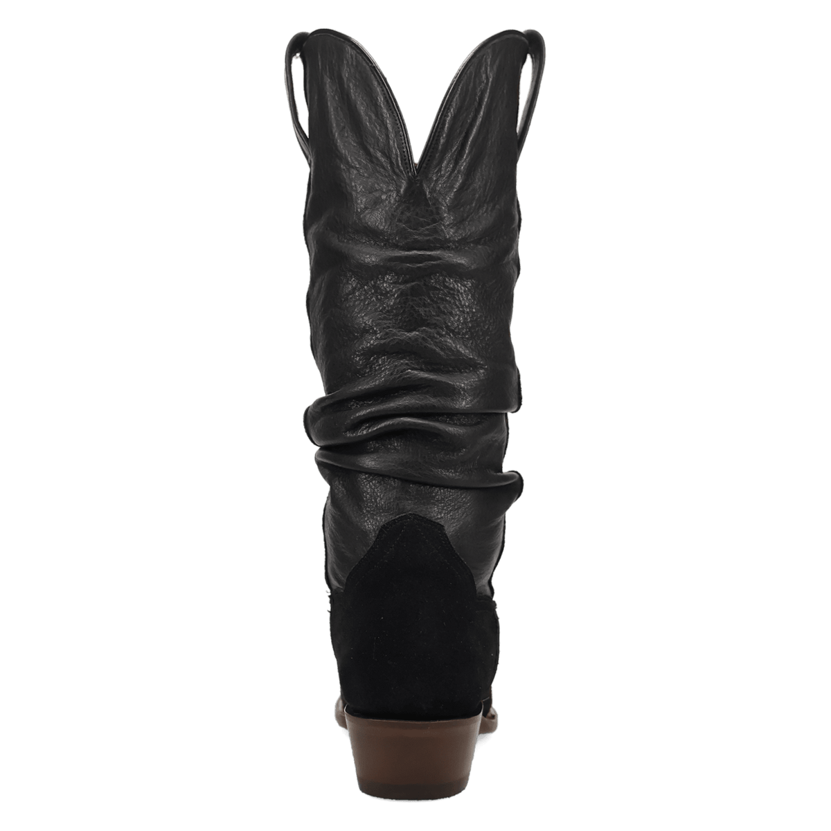 cowgirl chic leather boot 180 degree back angle