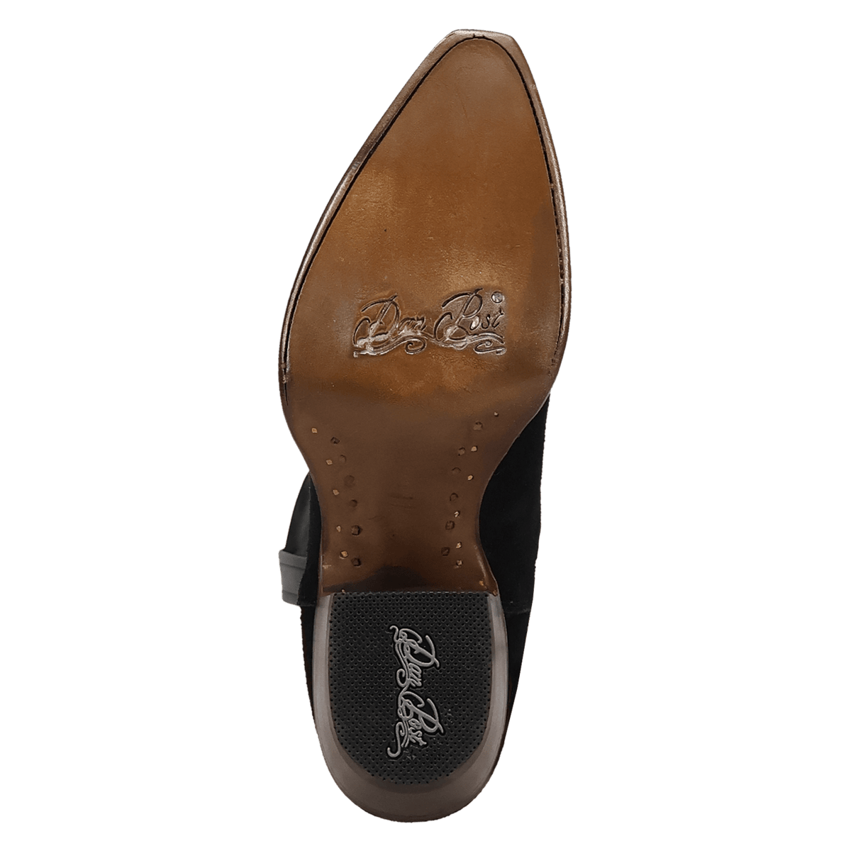 cowgirl chic leather boot outsole angle