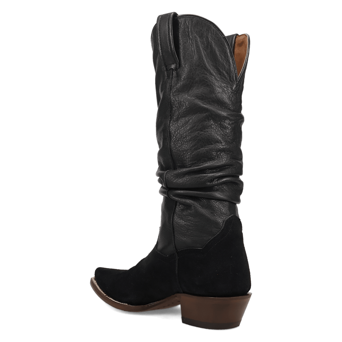 cowgirl chic leather boot 270 degree angle