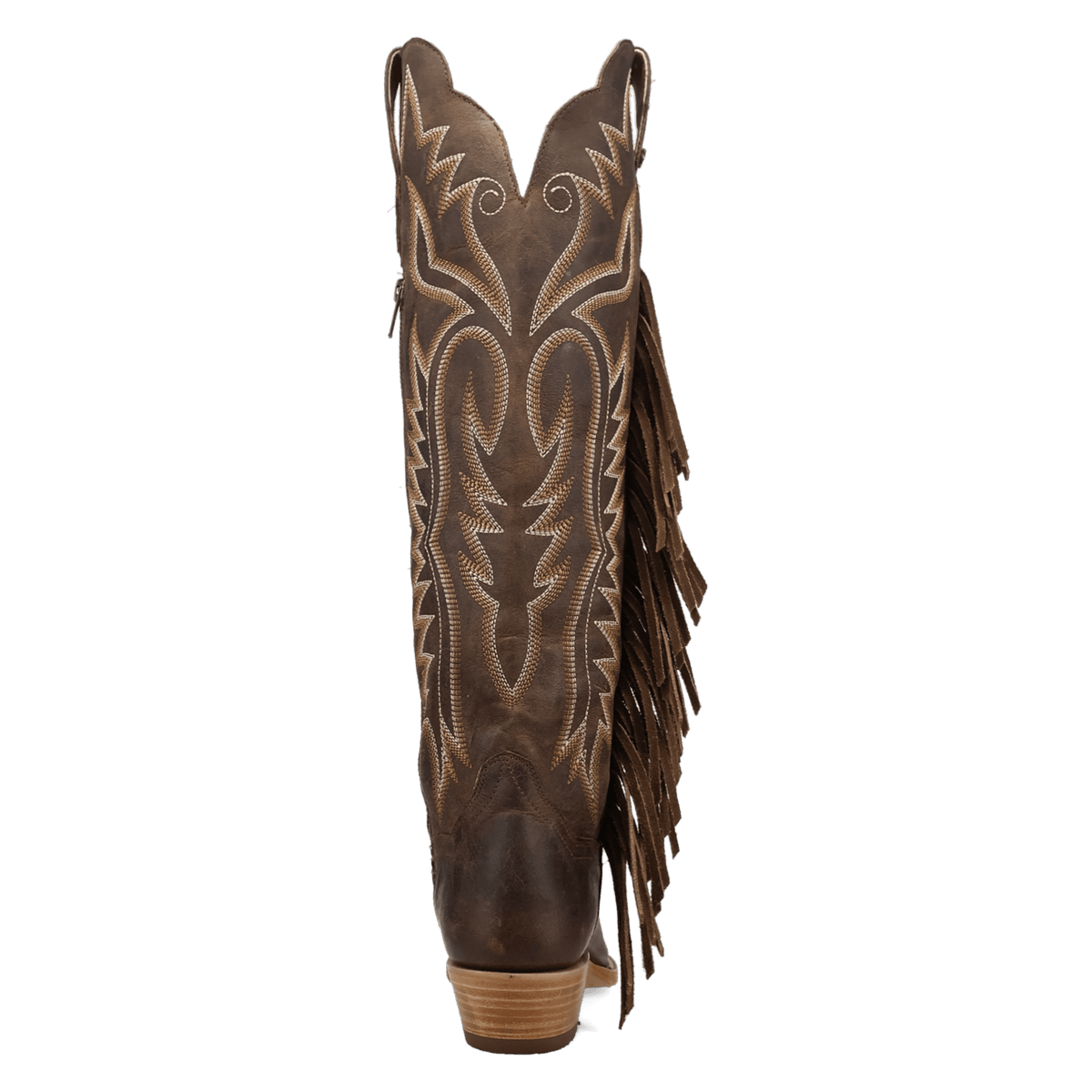prairie dancer leather boot 180 degree back angle