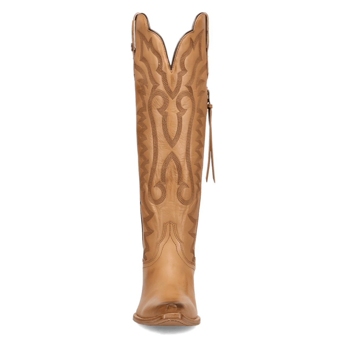 heartland leather boot front angle