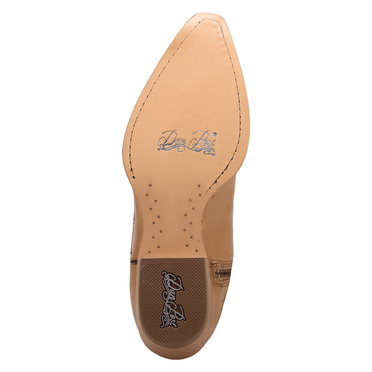 heartland leather boot outsole angle