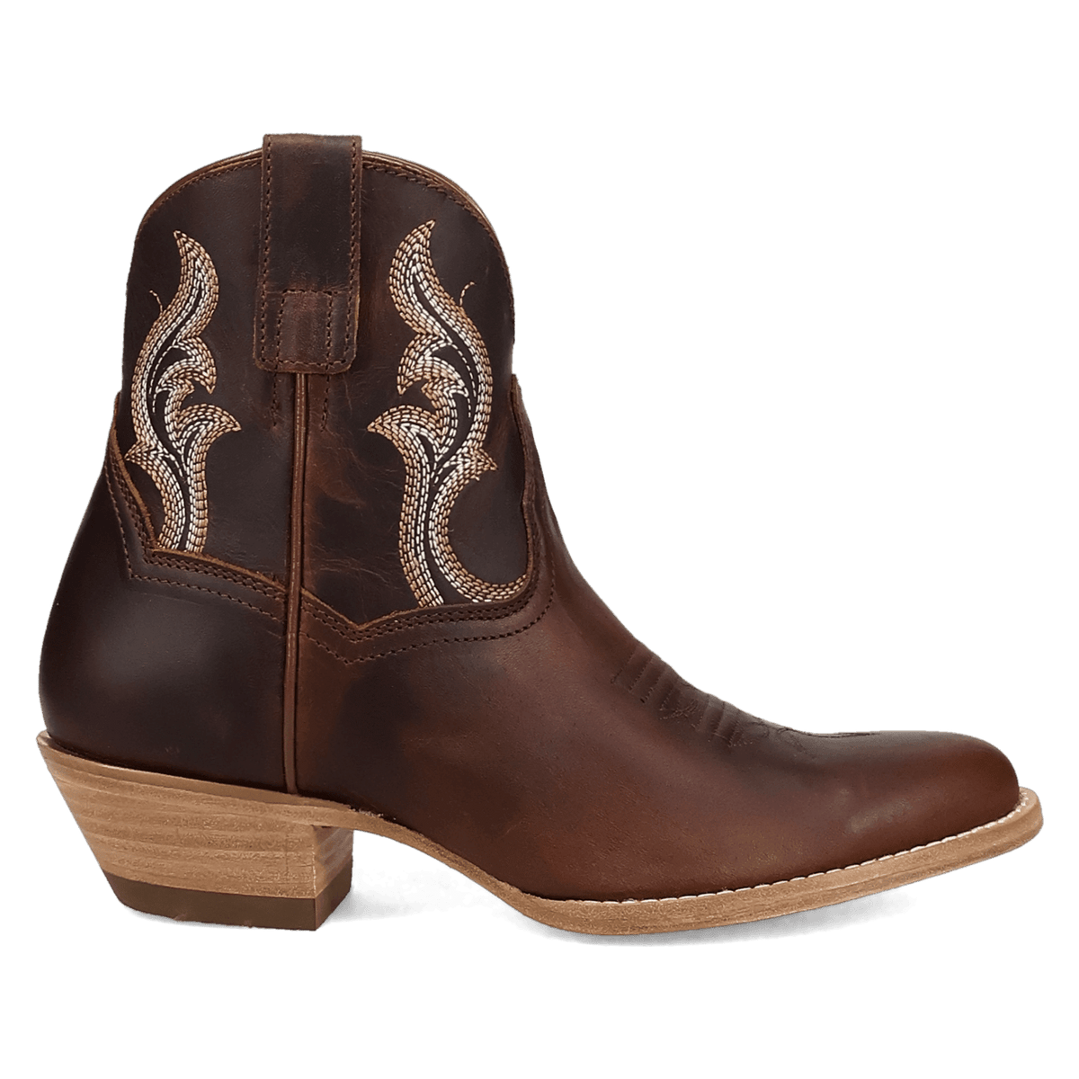 rustic charm leather bootie 90 degree inside angle