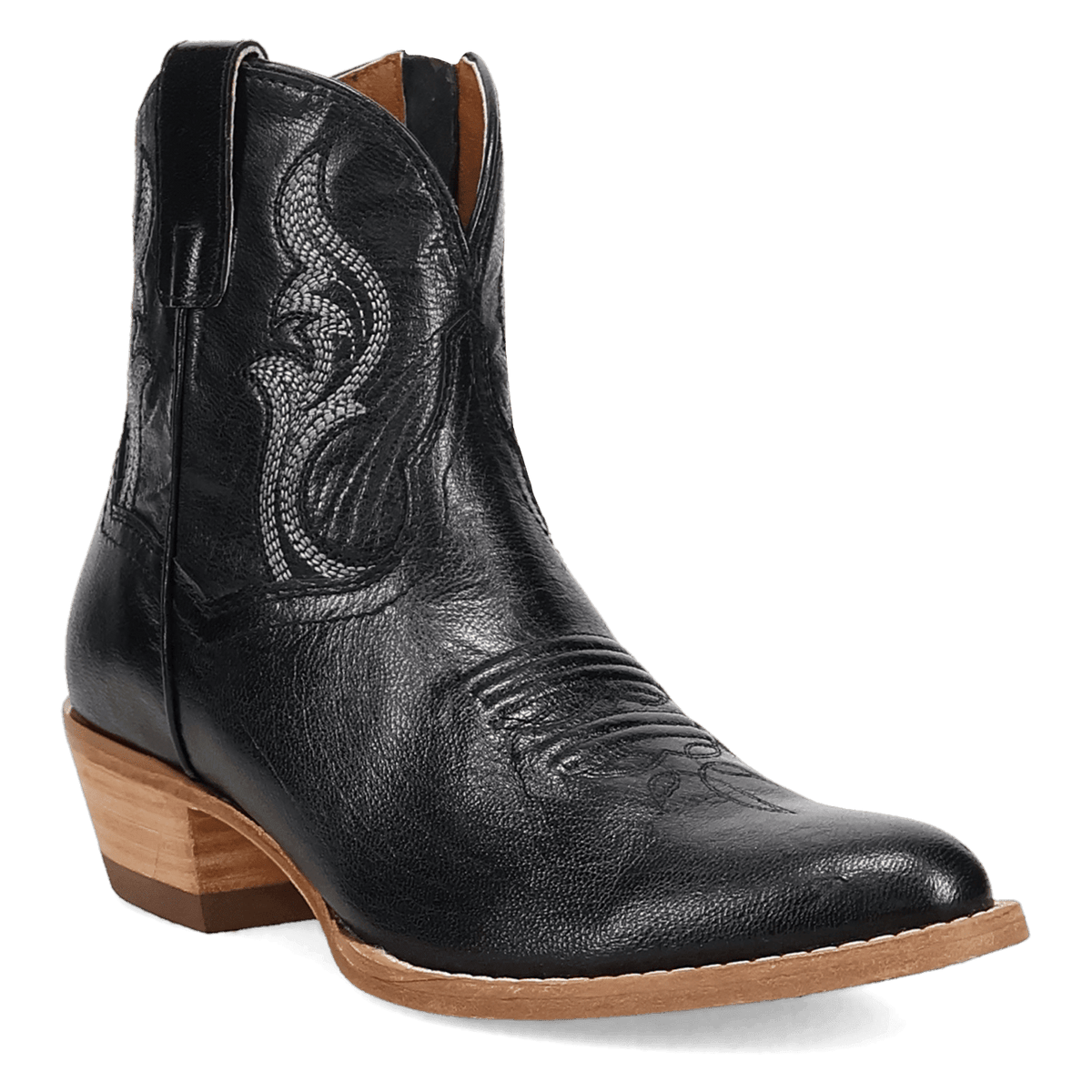 rustic charm leather bootie 45 degree angle