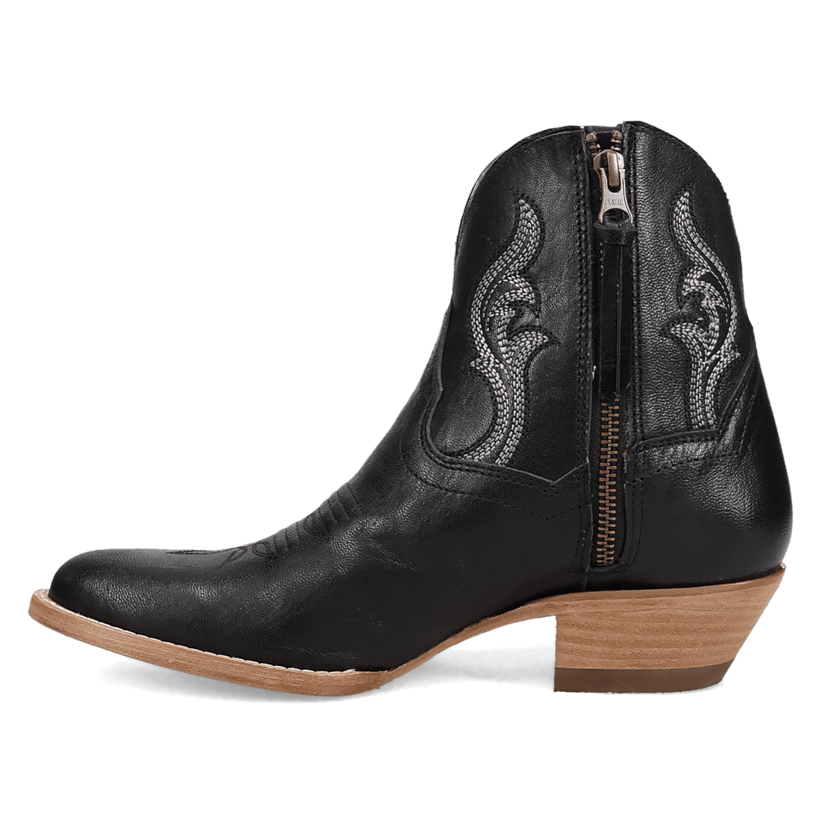 rustic charm leather bootie 135 degree outside angle