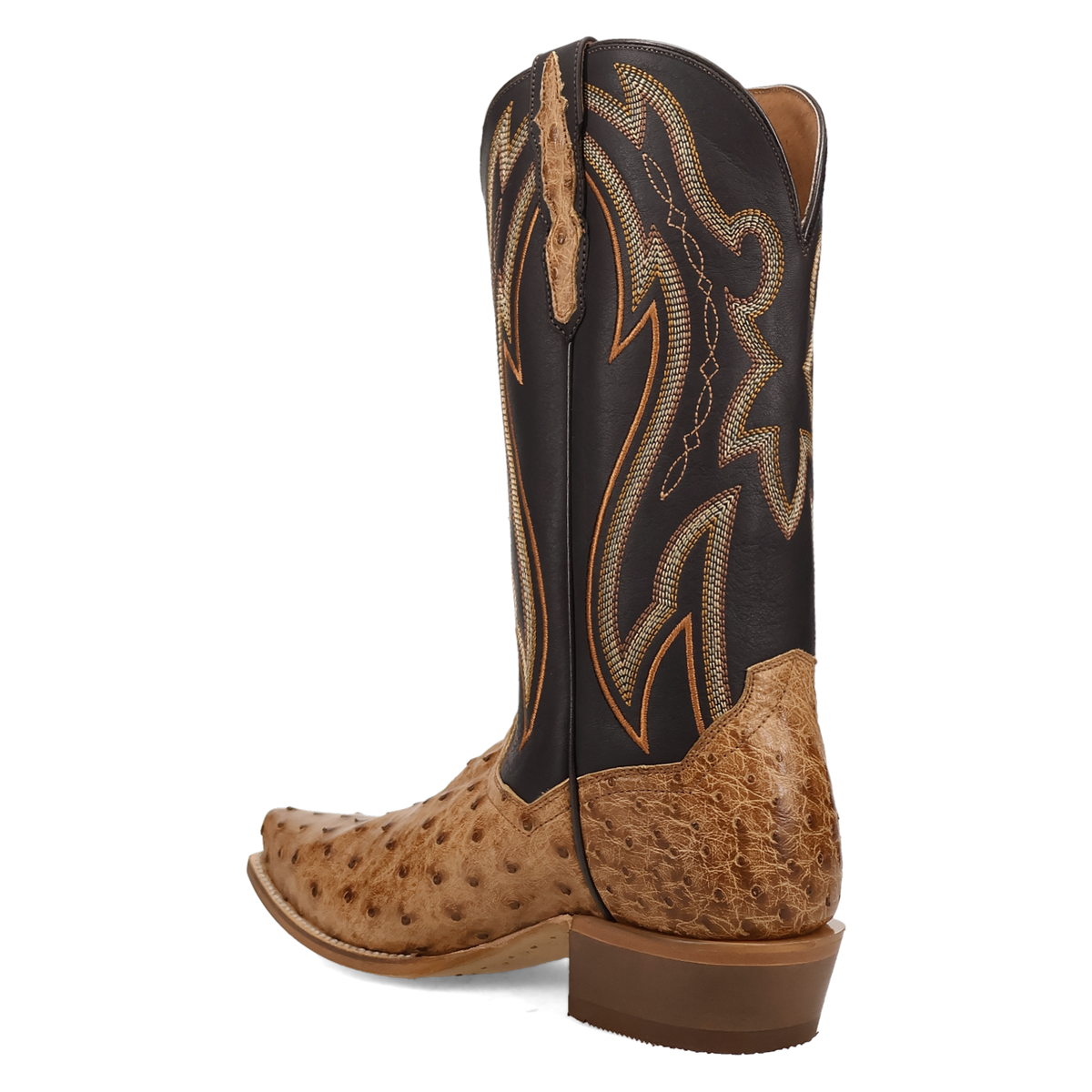 grit full quill ostrich boot 270 degree angle