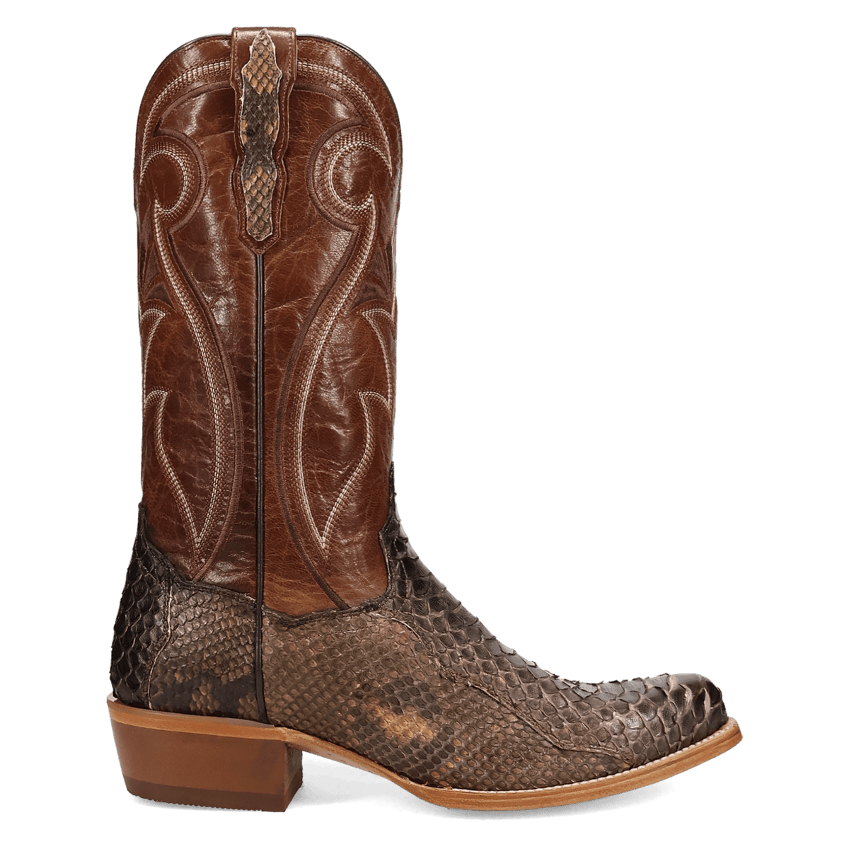 stryke back cut python boot 90 degree inside angle