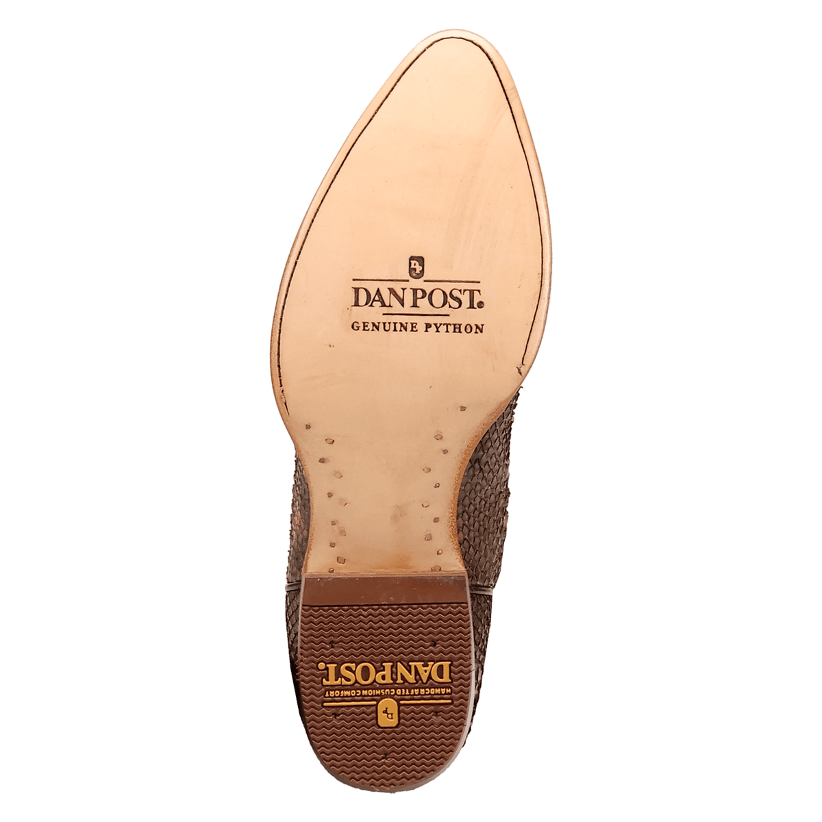 stryke back cut python boot outsole angle