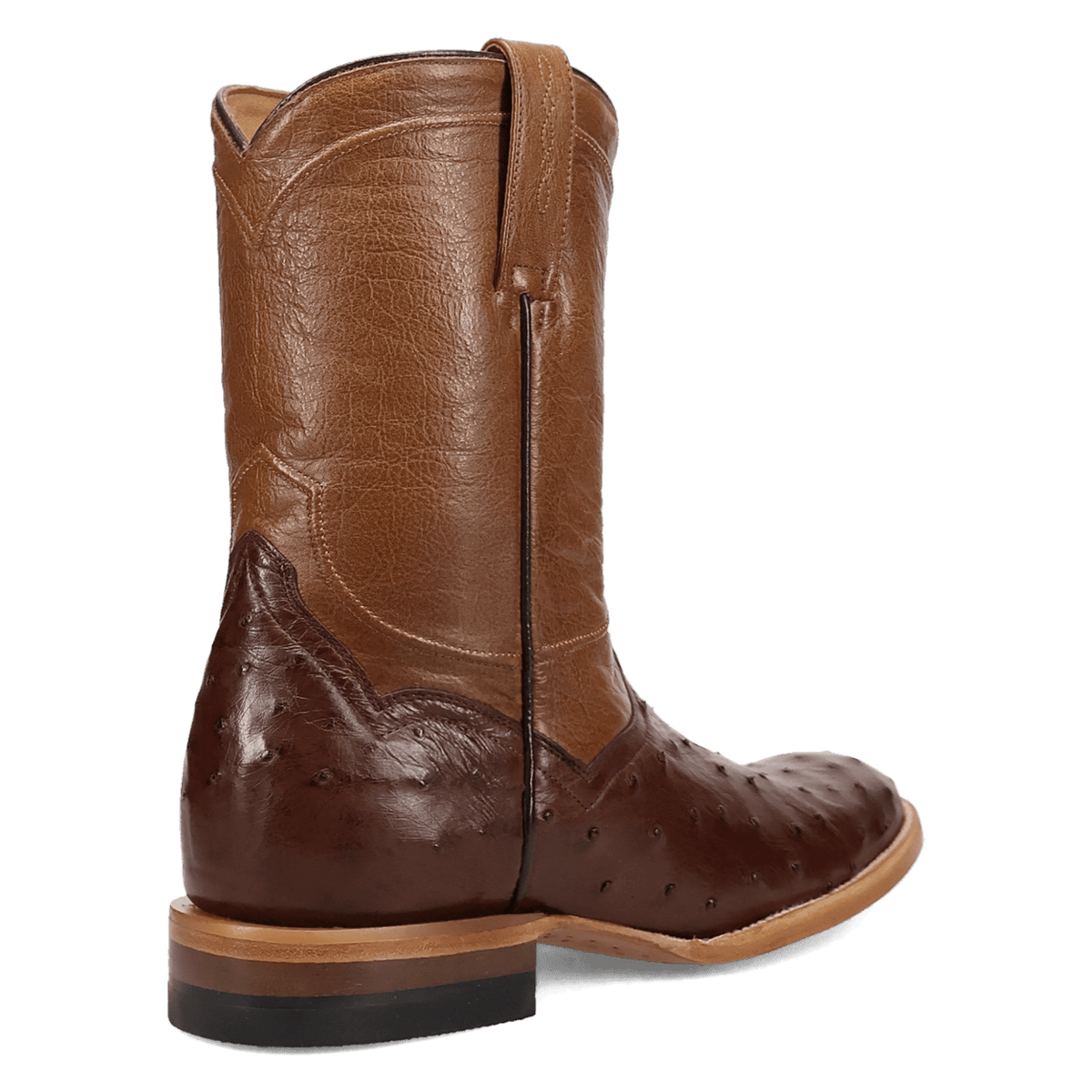 ardor full quill ostrich boot 315 degree angle