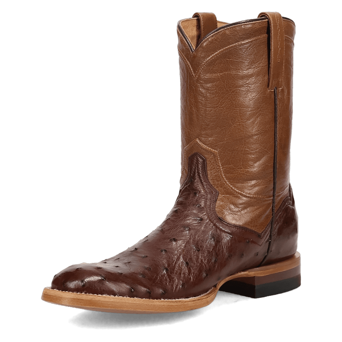 ardor full quill ostrich boot 225 degree angle