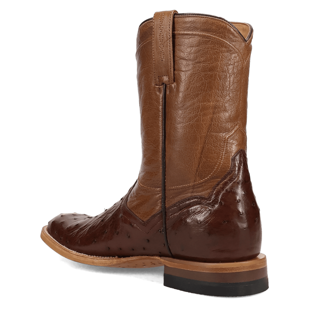 ardor full quill ostrich boot 270 degree angle