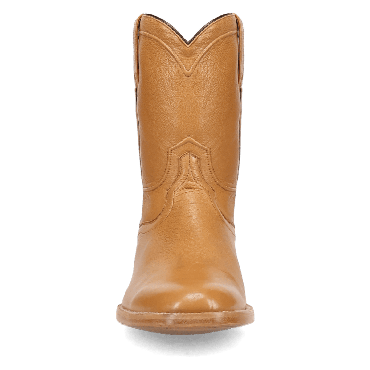 hartwell leather boot front angle