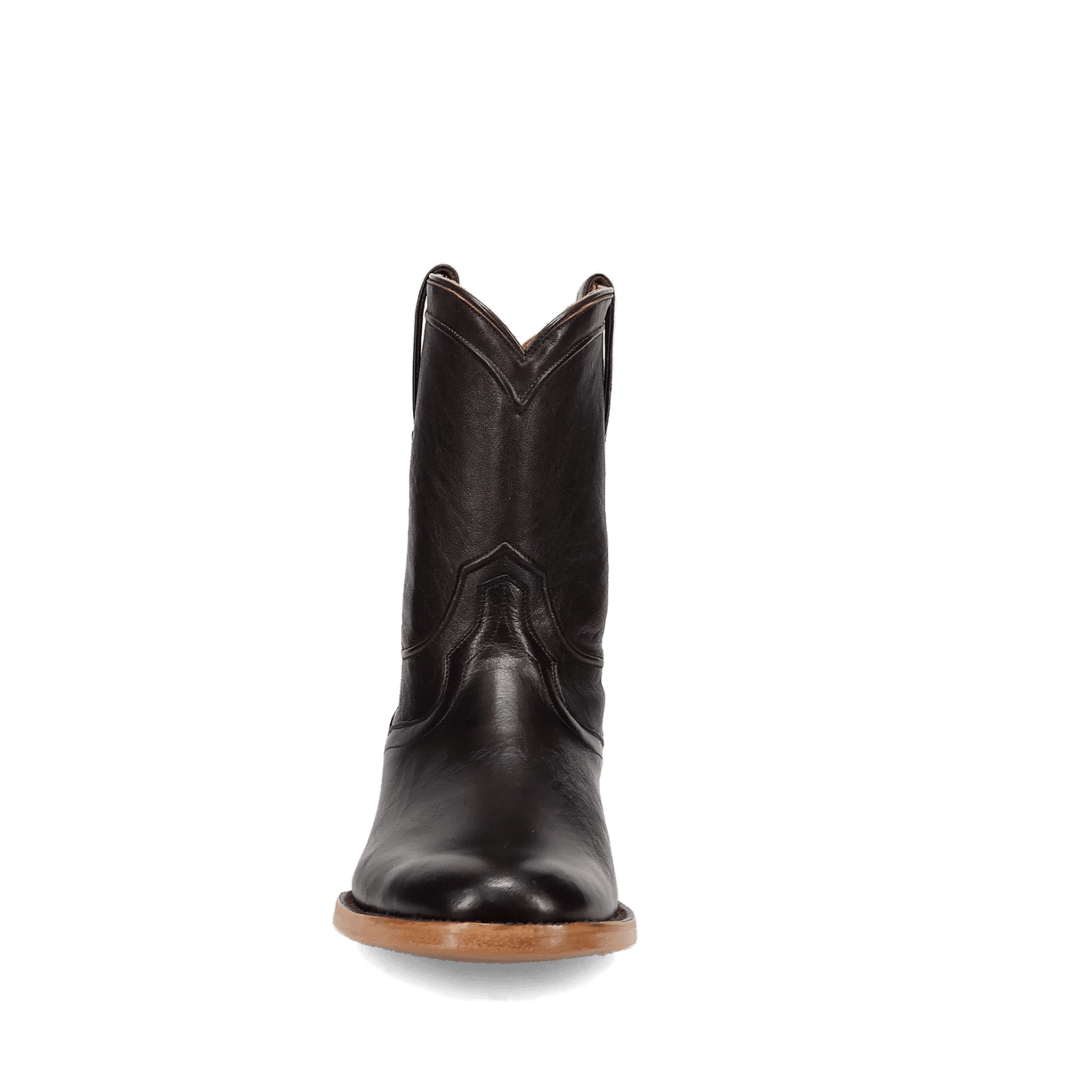 hartwell leather boot front angle