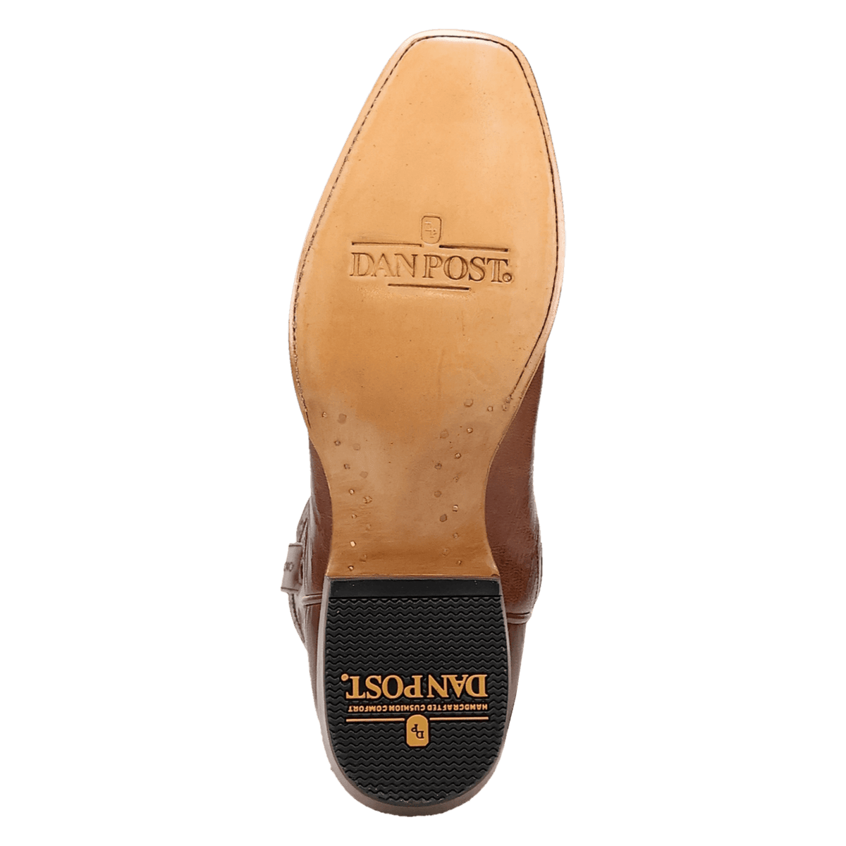 frenchie leather boot outsole angle