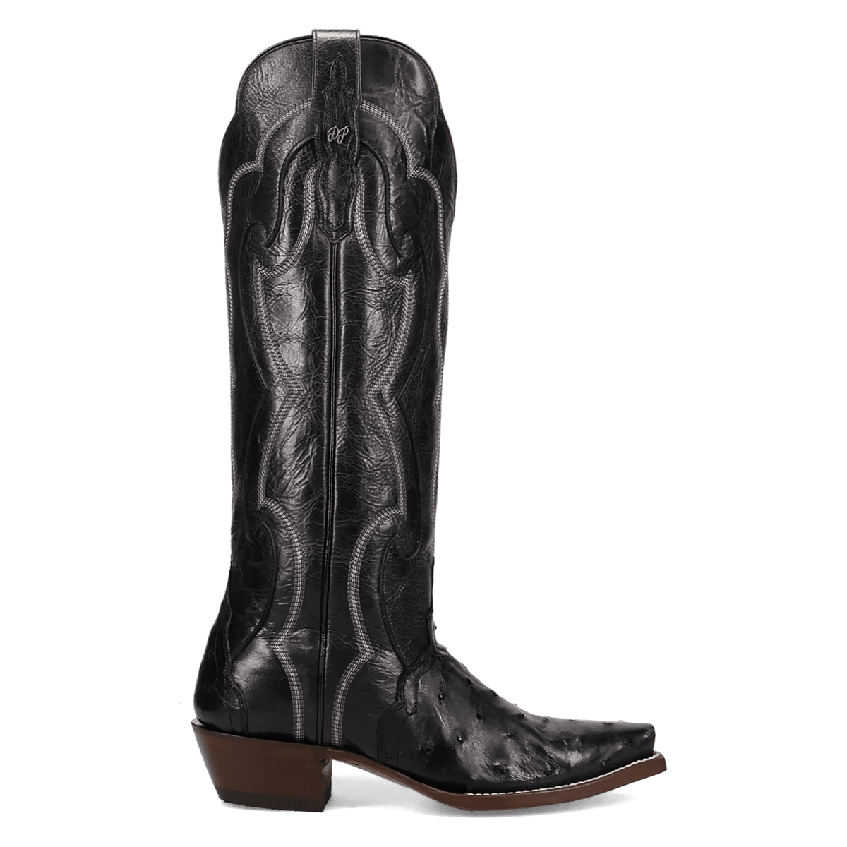 maravilla full ostrich boot 90 degree inside angle