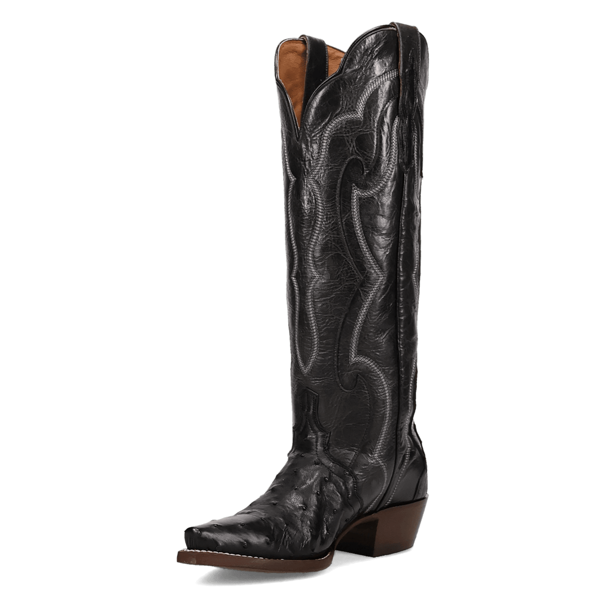 maravilla full ostrich boot 225 degree angle