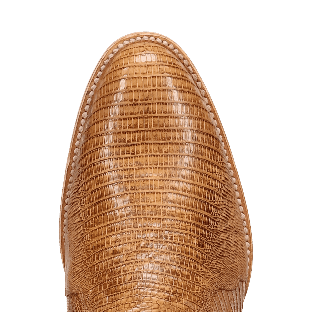 spurline teju lizard boot toe angle