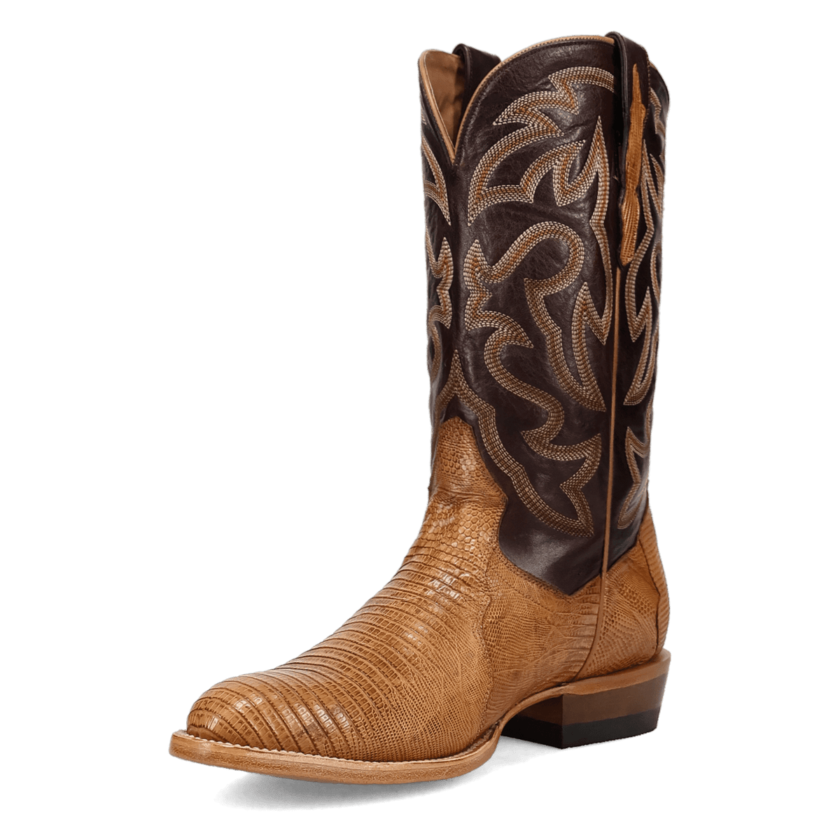spurline teju lizard boot 225 degree angle