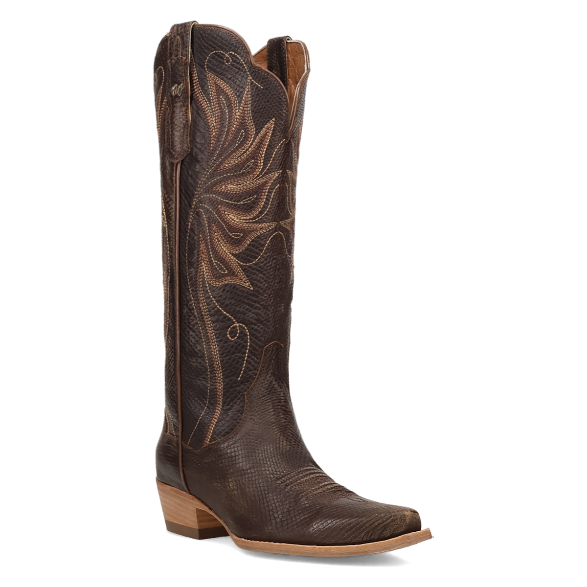 grace leather boot 45 degree angle