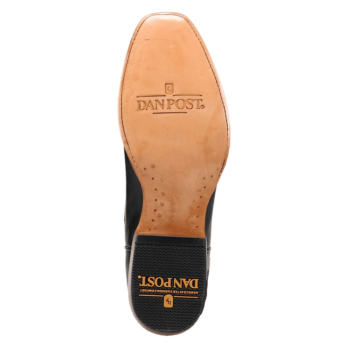 frenchie leather boot outsole angle