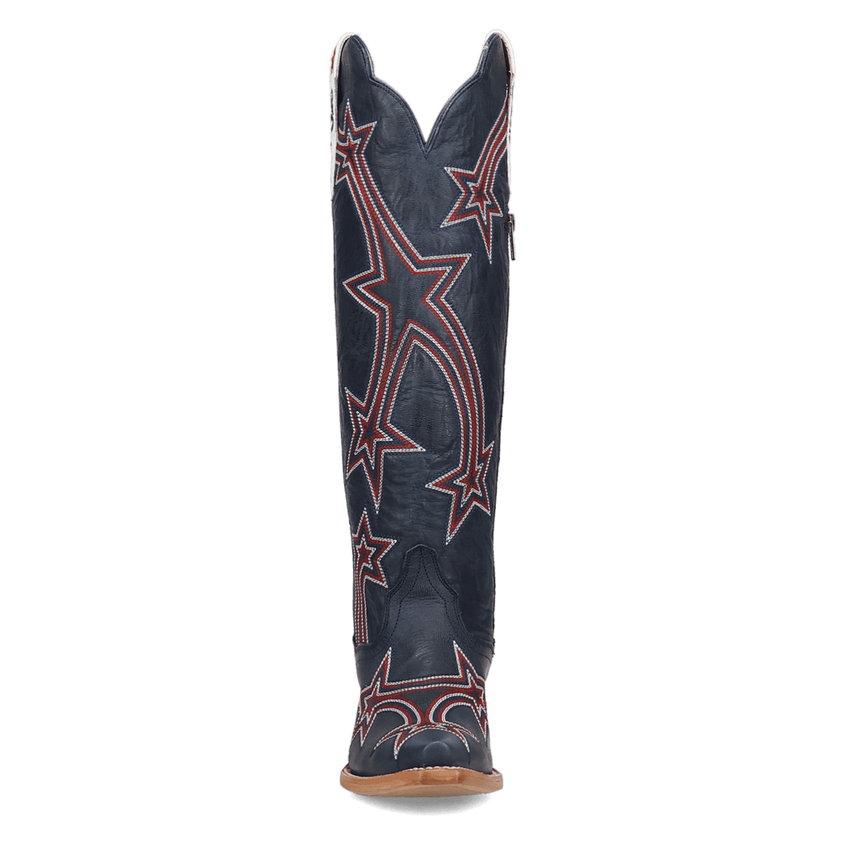 america 250 leather boot front angle