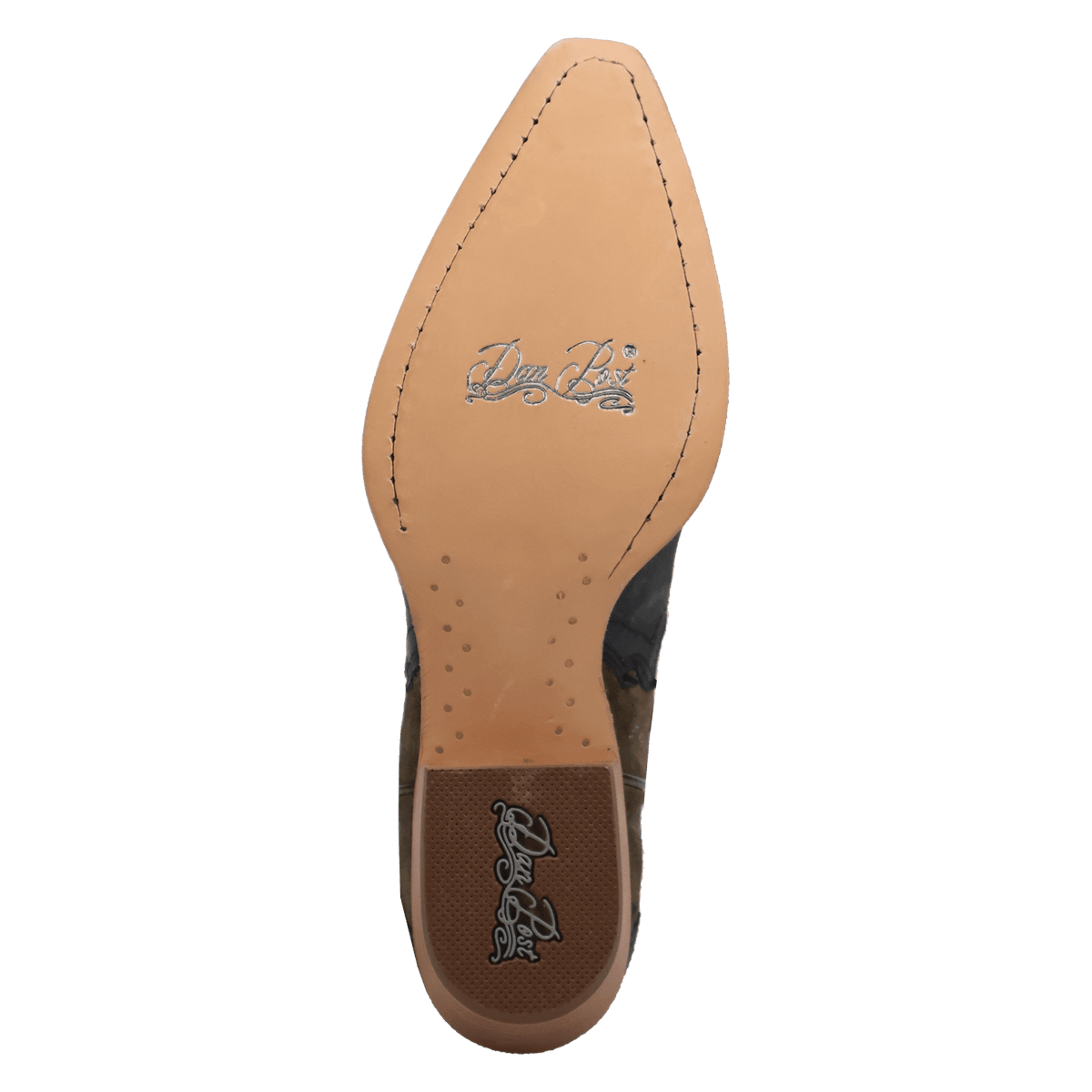 haven leather bootie outsole angle