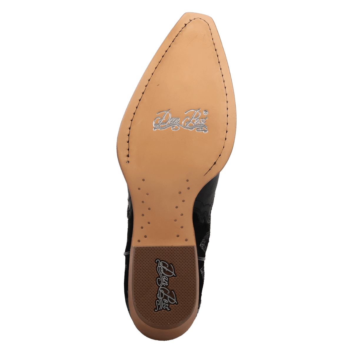 haven leather bootie outsole angle